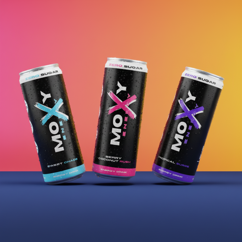 Moxy Energy Drink | Clean No-Crash Energy with Mushrooms – MOXY ENERGY
