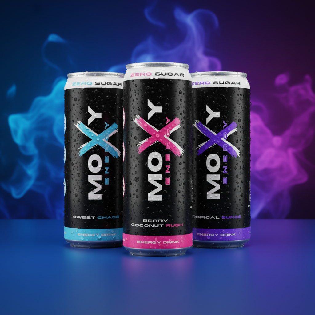 Moxy Energy | Clean Energy Drink with Functional Mushrooms – MOXY ENERGY